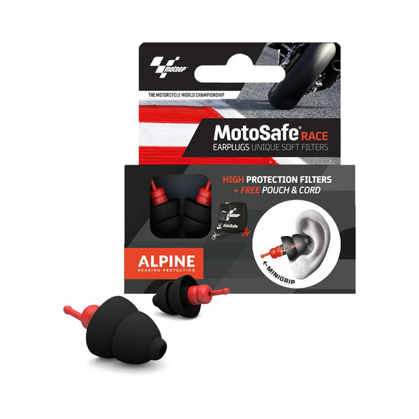 Plugs d'oreille alpine motosafe motogp