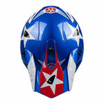 Ufo Kids Cross MC Casque Captain Blue / White