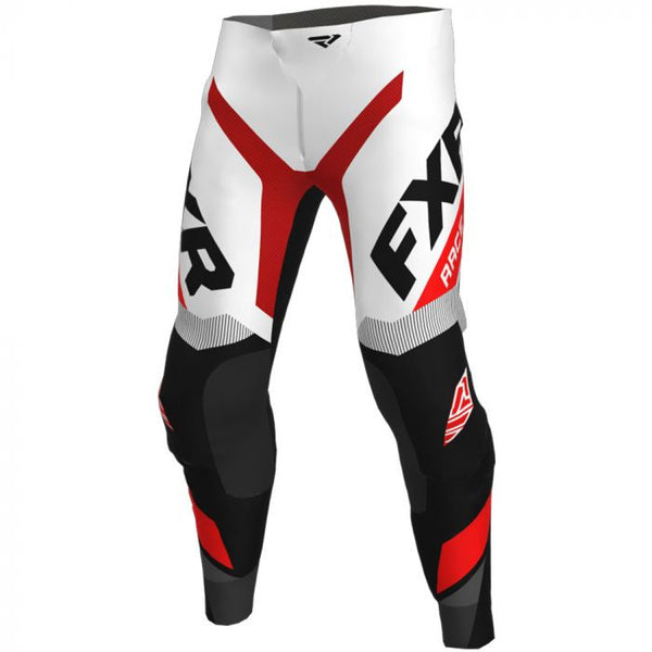 FXR Reco MX Cross Pants 20 blanc / rouge / char / noir