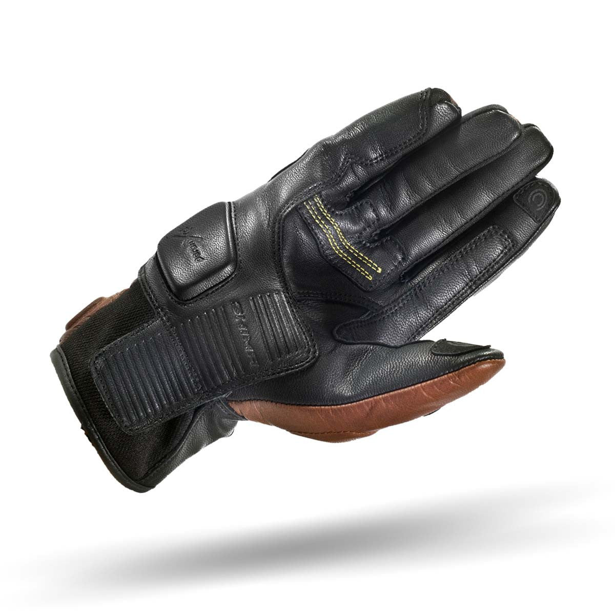 SHIMA MC-GLOVES REVOLVER BROWN