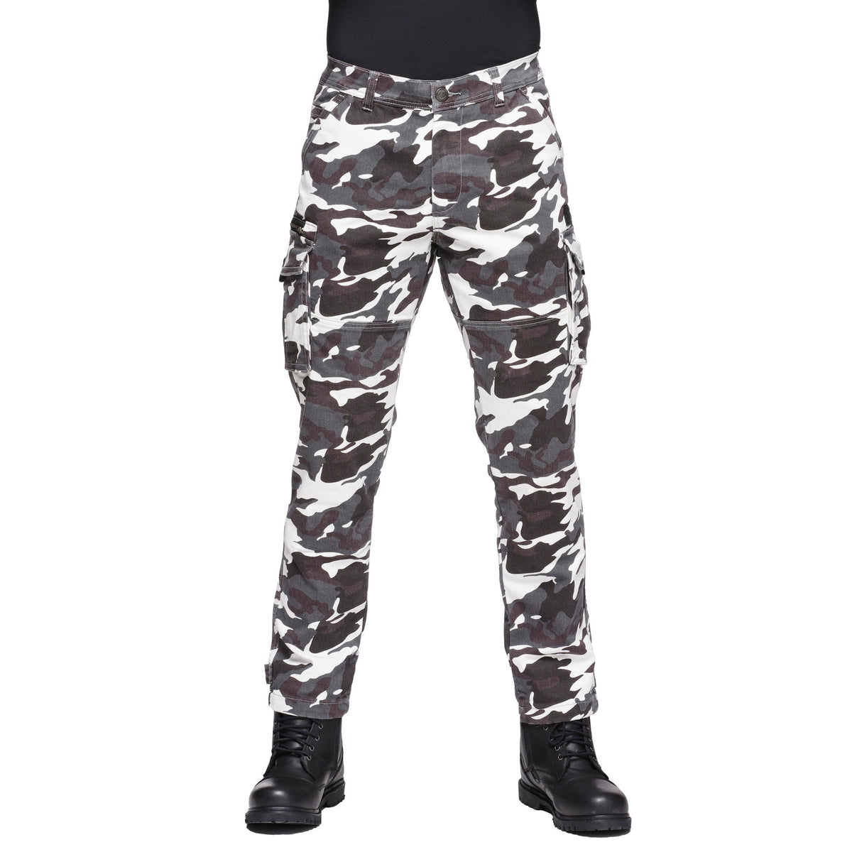 Balayer kevlar mc-pants jungle noir / blanc / camo