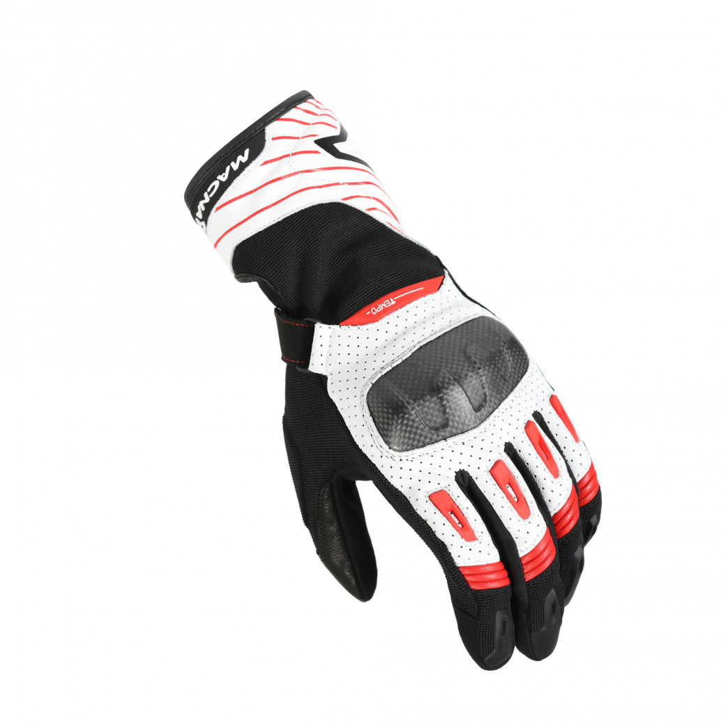 Macna mc-gants tempo blanc / rouge