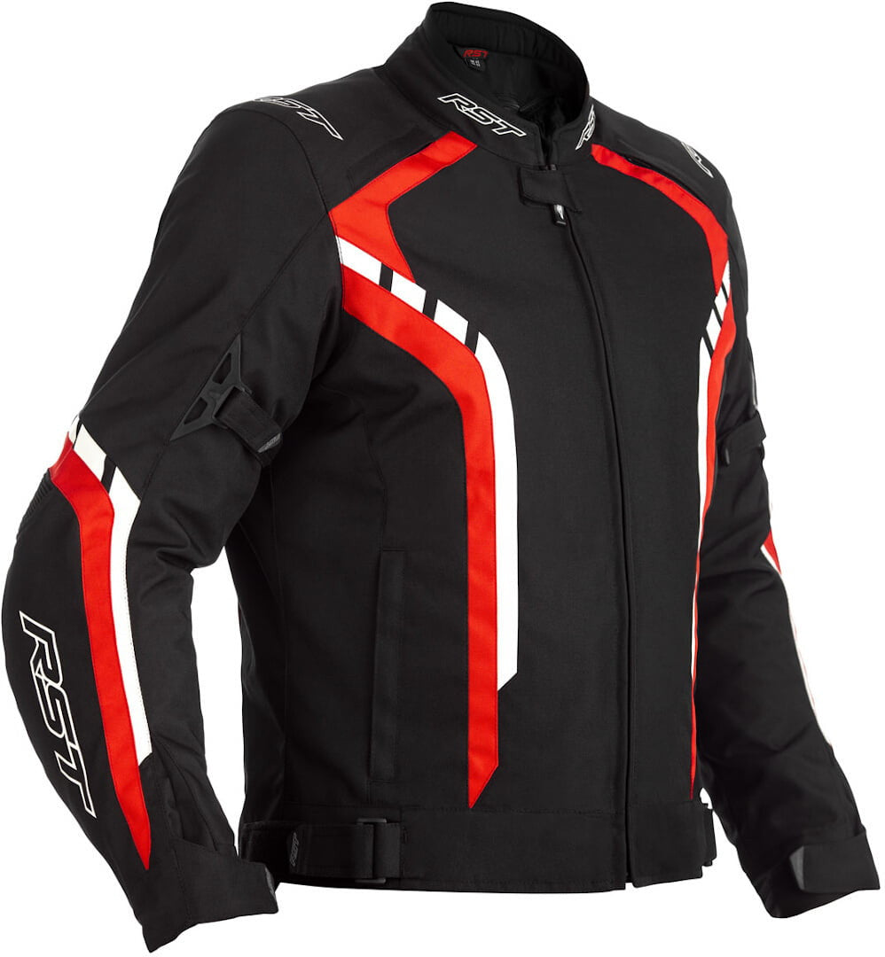 RST TEXTILE MC-JACKET Axe noir / rouge