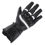 Büse Dam Mc-Sport Gloves Pit Lane Pro Black / White