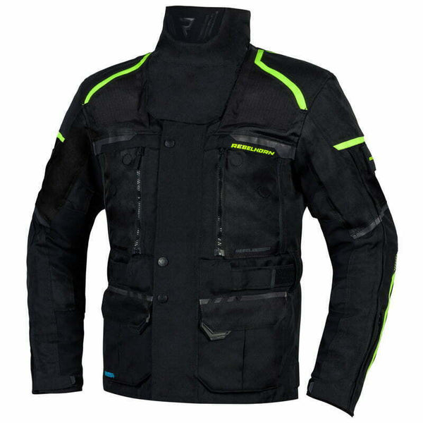 Rebelhorn textile mc veste cubby iv noir / grippe