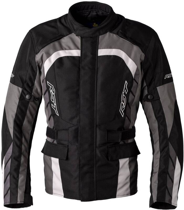 RST TEXTILE MC-JACKET ALPHA 5 Noir / Gray