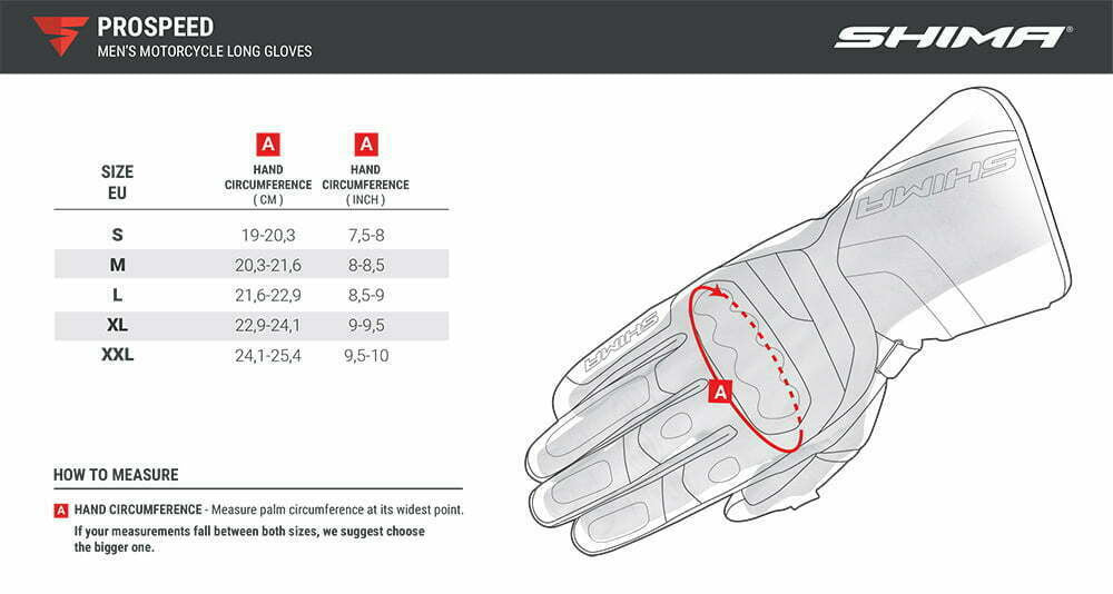 Les gants Shima MC-Sport prospèrent noir