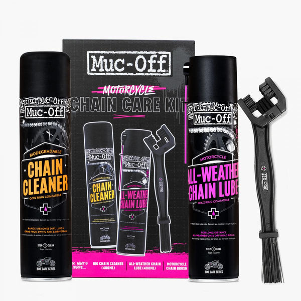 Kit de soins de la chaîne de motos muc-off
