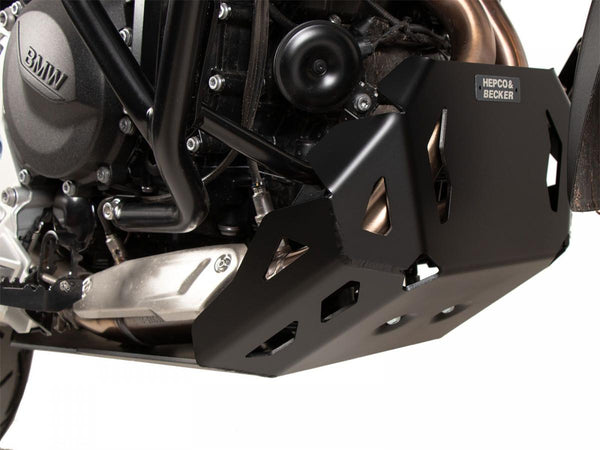 Plaque de protection du moteur noir pour BMW F 900 GS (2024-)