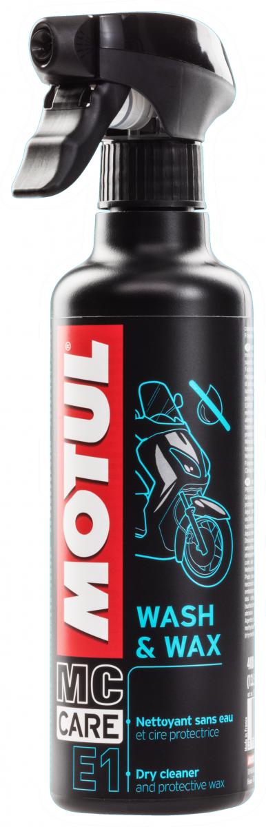 Motul Wash & Wax E1 400 ml de pompe (12pcs / carton)