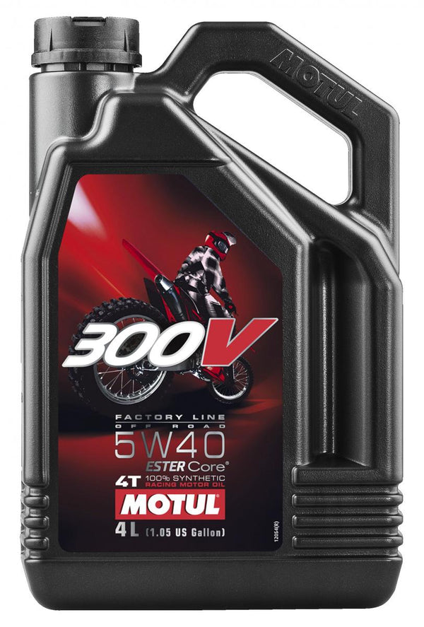 MOTUL 300V FL hors route 5W-40 4 L (4e / carton)