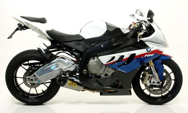 BMW S 1000 RR 09/13 Version basse du système complet avec silencieux Works avec capuchon d'extrémité en carbone