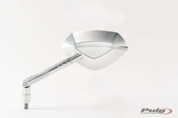 Rear mirror hi-tech in homologated s/left aluminum (1pcs)