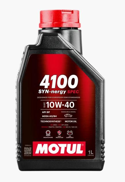MOTUL 4100 SYNGY SPÉCÉ 10W-40 1L (12pcs / carton)
