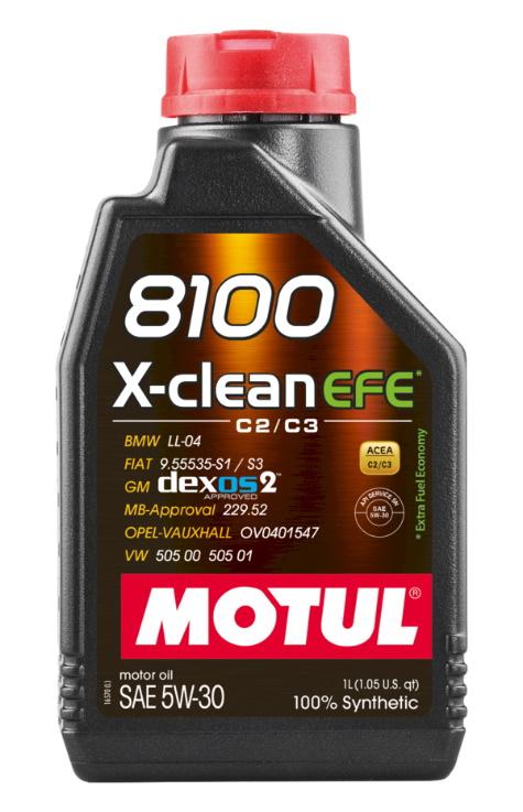 MOTUL 8100 X-CLEAN EFE 5W30 1L (12pcs / carton)
