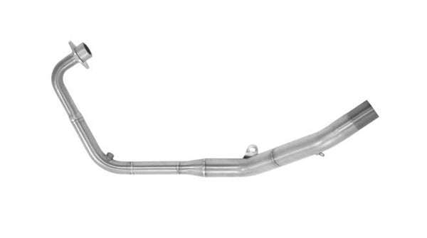 Honda CB 125R Collecteur en acier inoxydable homologué avec catalyseur pour les silencieux de flèches