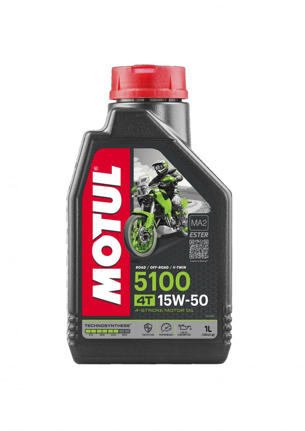 MOTUL 5100 4T 15W-50 1 L (12pcs / carton)