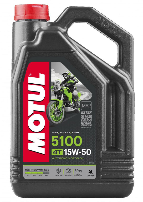 MOTUL 5100 4T 15W-50 4 L (4 PCS / Cardboard)