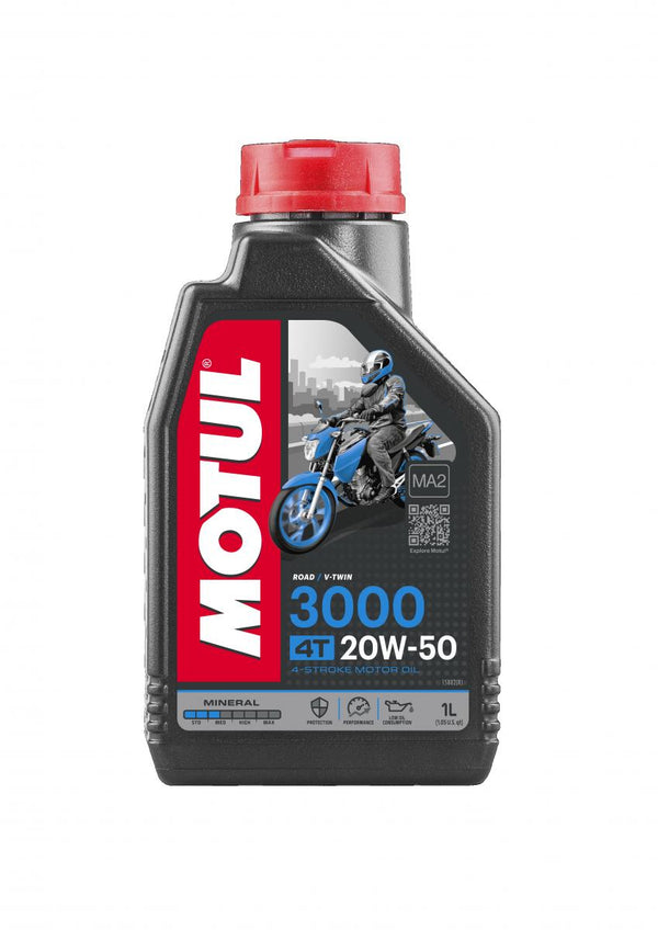 MOTUL 3000 4T 20W-50 1 L (12pcs / carton)
