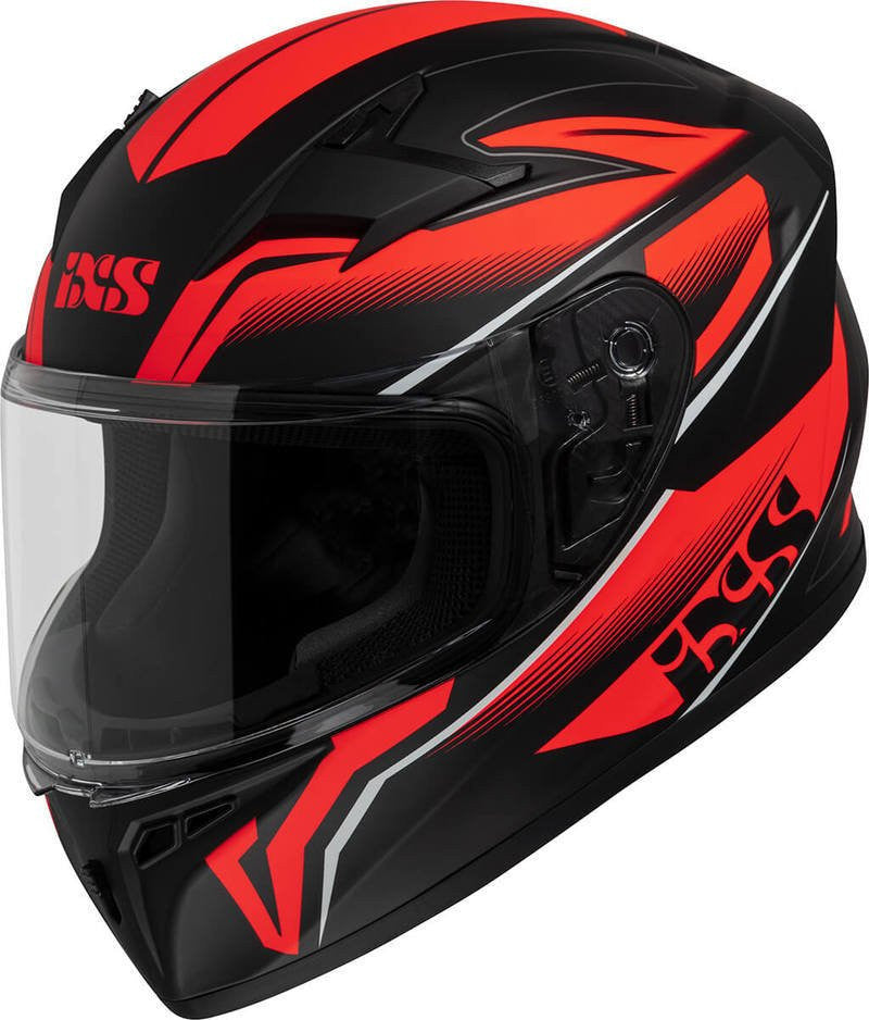 IXS Child Integral MC Casque 136 2.0 noir / rouge