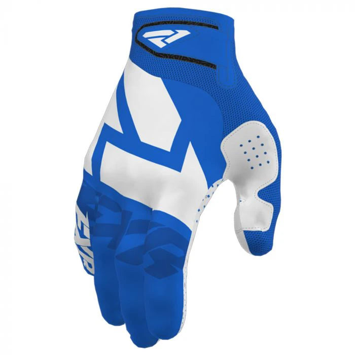 Gants fxr cross mc sangle d'embrayage 20 bleu / blanc