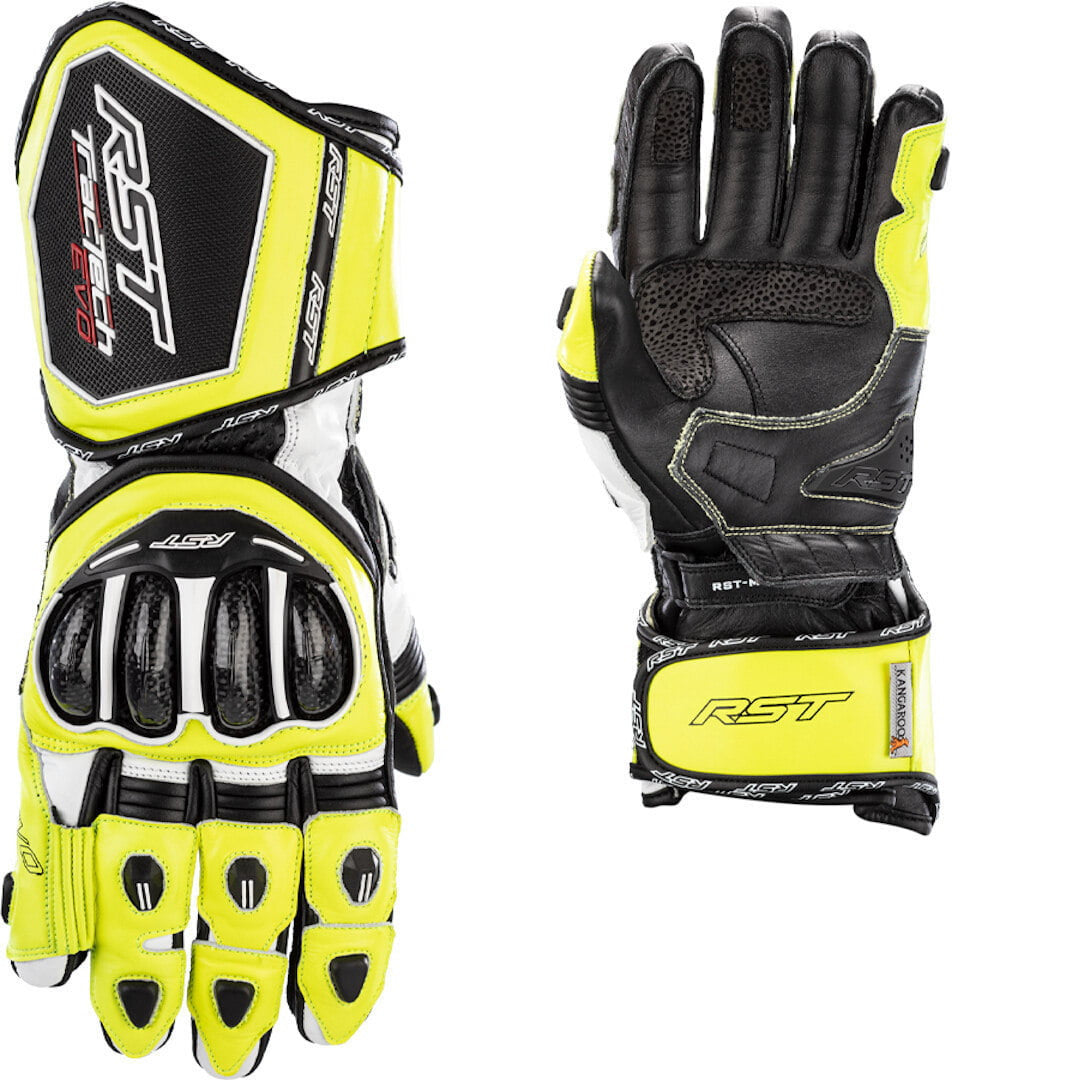 RST Sport MC-Gloves Tractech Evo 4 Yellow