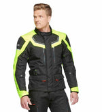 Sweep Textile MC jacket Challenger EVO 2 WP Black /Flu