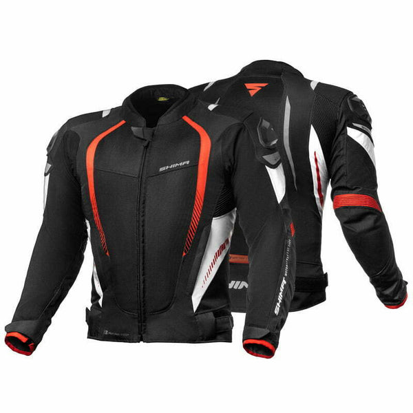 Shima Textile MC Jacket Mesh Pro Black / Red
