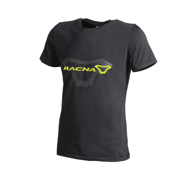 T-shirt Macna, logo noir