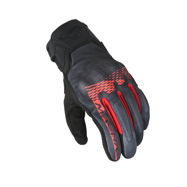 Gants de moto Macna, Recon 2.0 noir / rouge