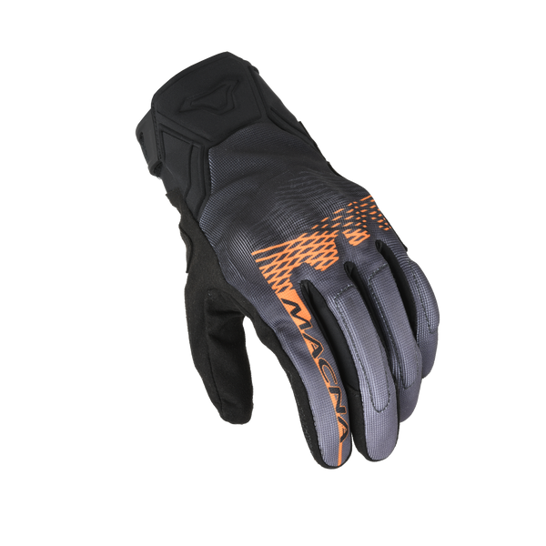 Gants de moto Macna, Recon 2.0 Black / Gray / Orange