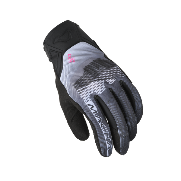 Gants de moto Macna, Recon 2.0 Femmes noires / gris / rose