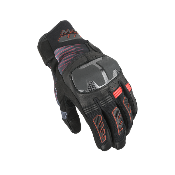 Gants de moto Macna, Rime 2.0 noir / rouge