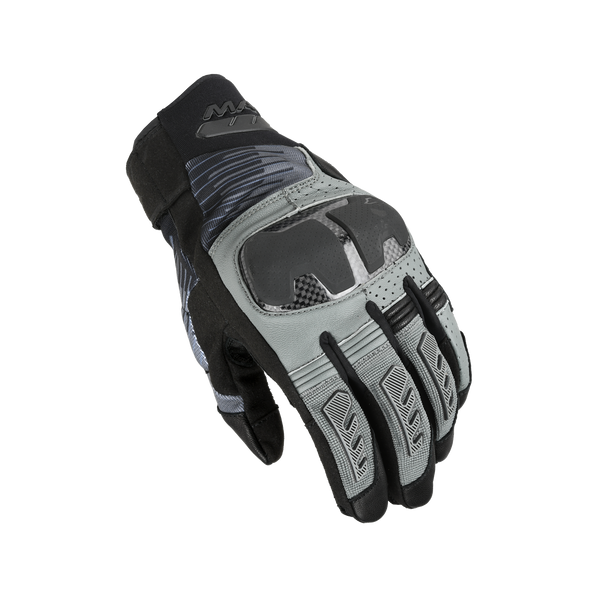 Gants de moto Macna, Rime 2.0 Gris / noir