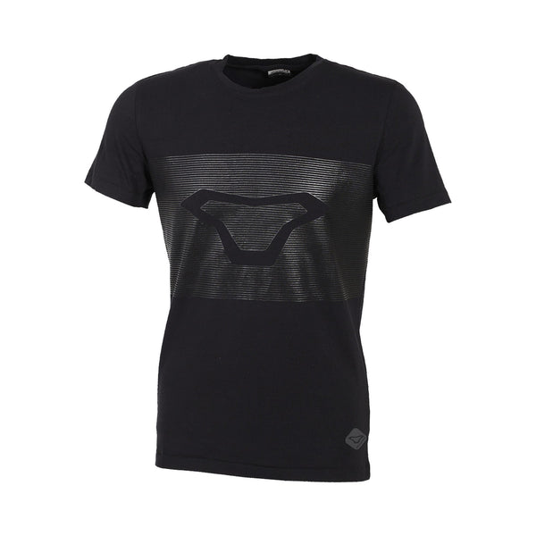 T-shirt Macna, stripeur noir