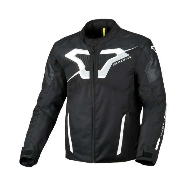 Macna Textile MC Jacket Tazar 2.0 Black / White