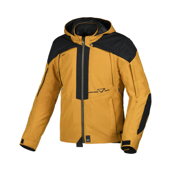 Macna softshell mc veste territoire chameau noir