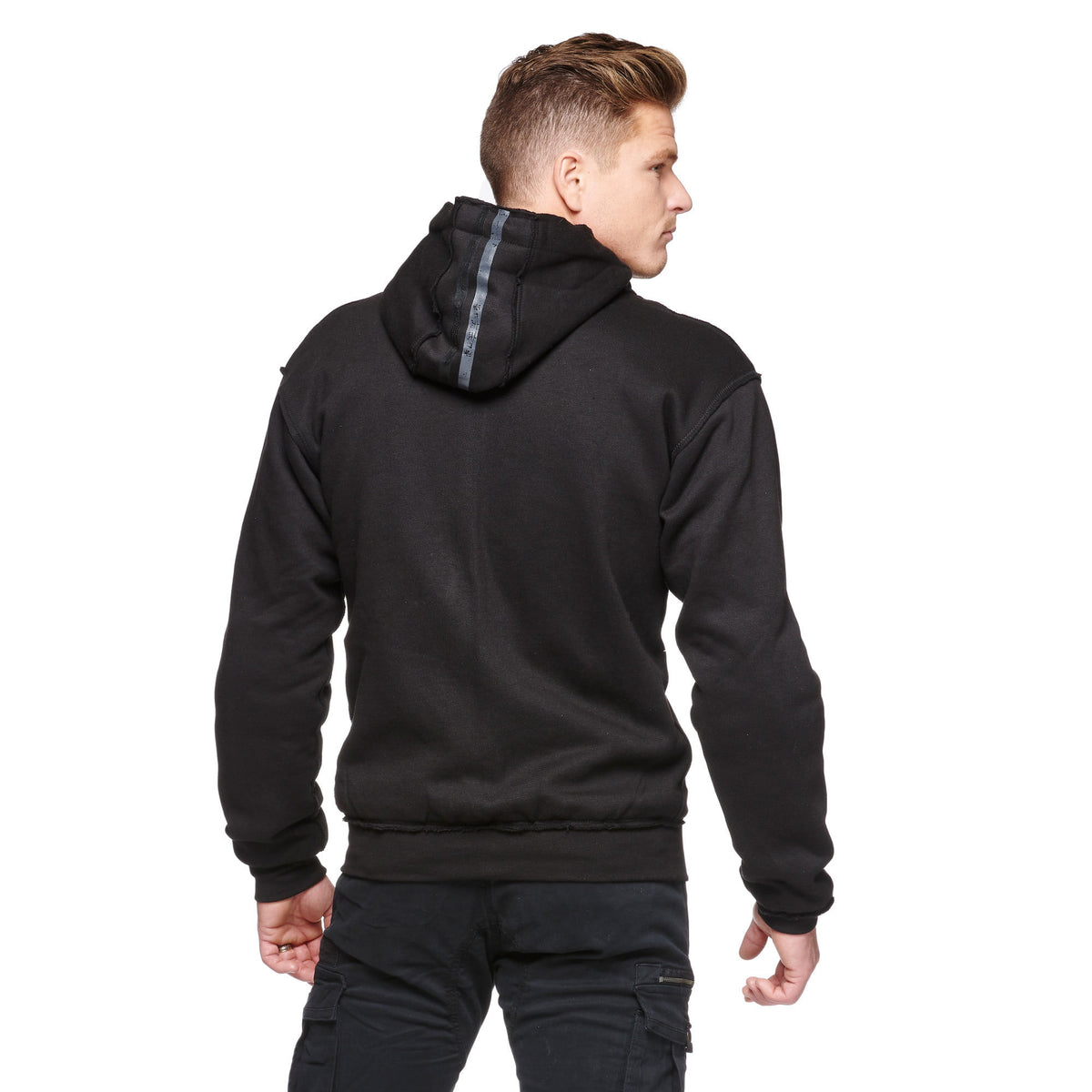 Balayer Kevlar MC Hoodie Stripes Black