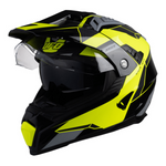 UFO Adventure MC Casque Black / Flux