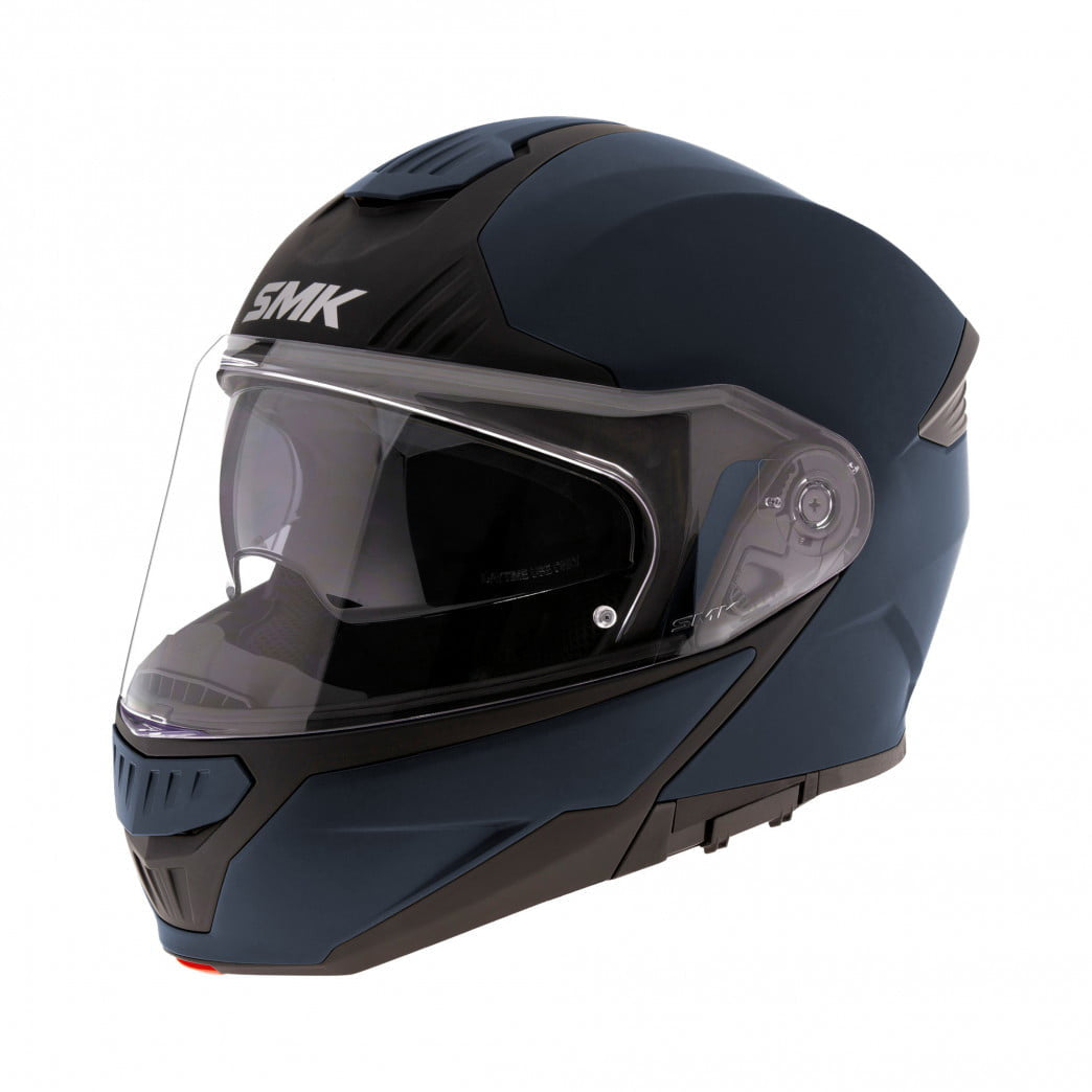 SMK HELMET MC OUVERT Gullwing Yama Blue