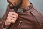 Hima MC-Lether Jacket Hunter + 2.0 Brown