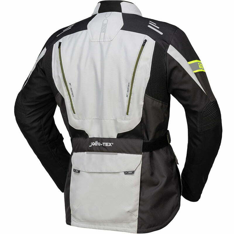 ixs textile mc veste lorin st gris / grippe