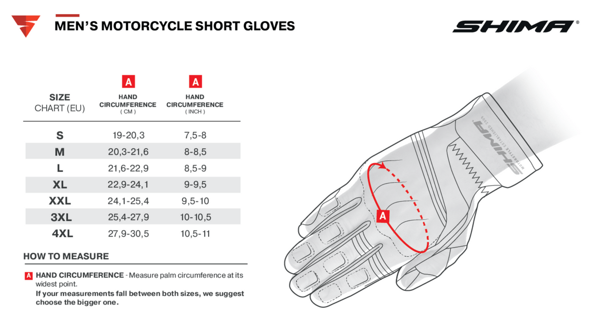 Shima mc gants shadow tfl noir