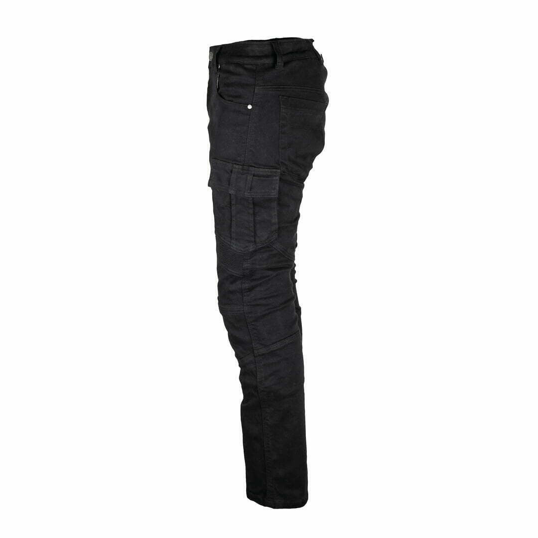 GMS Kevlar MC Pantalon Lizard Cargo noir