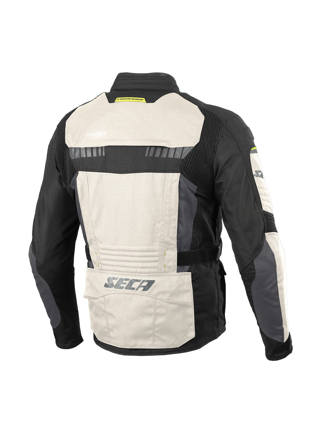 Seca Textile MC Jacket X-Tour Grey / Black