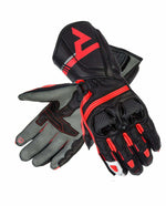 Rebelhorn Women Mc-Gloves St Long Black / Red