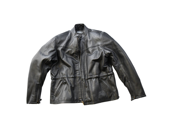 Veste en cuir Corell Black Taille 46