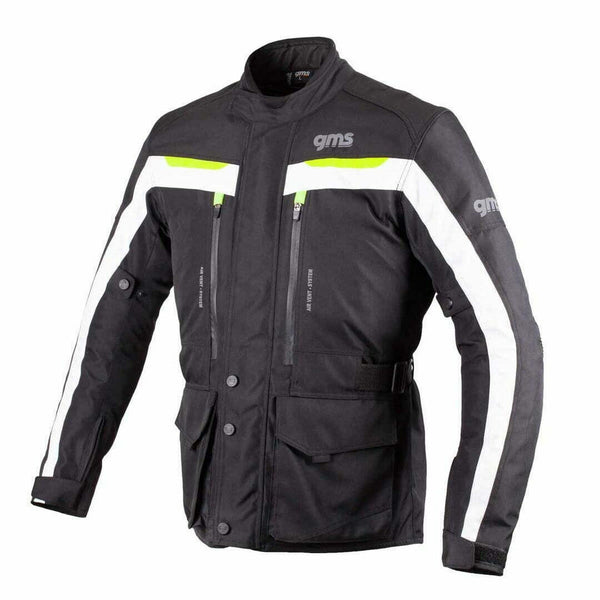 GMS Textile MC Jacket Gear Noir / Blanc / Flux