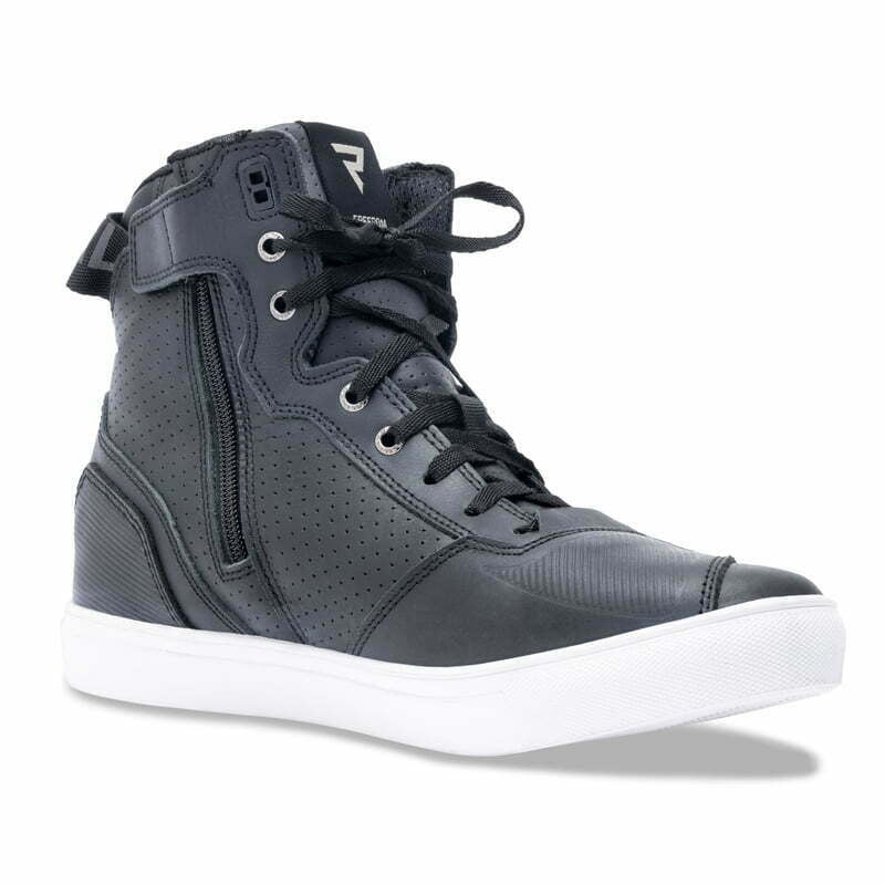 Rebelhorn Unisexe MC Chaussures Vandal Black / White