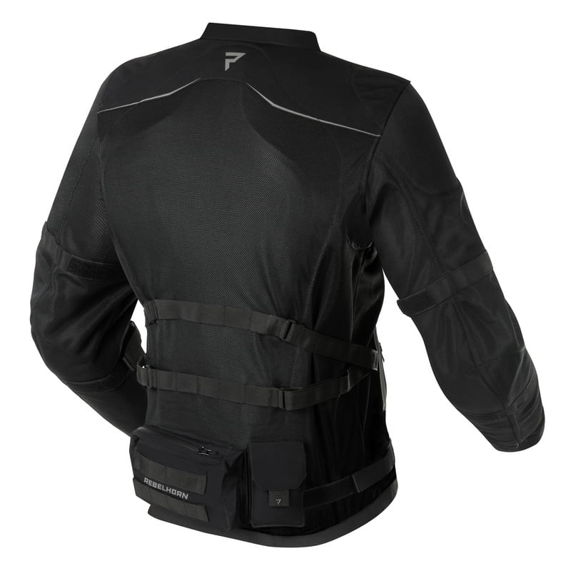 Rebelhorn textile mc veste brutale noir